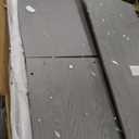 47.5'' Computer Desk with File Cabinet and Drawers, Storage Cabinet with Removable Shelf and Ventilation for CPU, Home Office Desk or Computer Workstation with Keyboard Tray, Grey