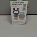 Haakaa Baby Fruit Food Feeder & Mini Freezer Nibble Tray Combo, Breastmilk Popsicle Molds for Baby Cooling Relief, BPA Free Silicone Feeder for Safe Infant Self Feeding, 4 Month+ (Steel Blue)