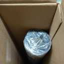 PerkHomy Black Kraft Paper Roll 48" x 1,800" (150') for Gift Wrapping Bouquet Flower Art Painting Craft Writing Packaging Shipping 80GSM 55LB (Black, 48" x 150')