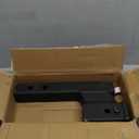 TOPTOW Trailer Receiver Hitch Extender Adapter 4" Drop/Riser, 8" and 10" Extension Length, 2" Shank, 7500lbs Towing Capacity, Matte Black