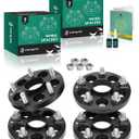 YHTAUTO 5x100 to 5x114.3 Hub Centric Wheel Adapters 15mm Compatible with Outback, Forester, Impreza, Legacy, Baja, BRZ, 9-2X, 86, Tire Spacers M12x1.25 Studs, 56.1mm Hub Bore 5 Lug 4PCS Wheel Spacers