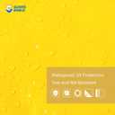 GUARD SHIELD Yellow Tarp 16x20 Feet Tarps High Visibility Outdoor Poly Cover Lightweight 6mil