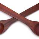 Lipper International Cherry Finished Salad Servers, 12" Long, One Pair