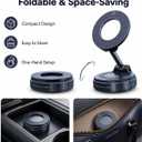 Magnetic Phone Holder for Car, MagSafe Compatible Car Mount with Super Strong Suction, 360 Adjustable Dashboard & Windshield Cell Phone Mount (Black)