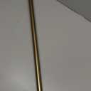 Ivilon Shower Tension Curtain Rod - Adjustable Spring Tension Rod for Shower Curtains, Bathroom, or Windows, Easy to Install, No Drilling Required, Rustproof, Adjustable 36 to 54 Inch Warm Gold