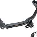 DBXB-RV Class 3 Trailer Hitch Standard 2-Inch Receiver Compatible with 2019-2025 Honda Passport Multi-Fit Hitch to Receive Ball Mount, Cargo Carrier, Bike Rack. 13421
