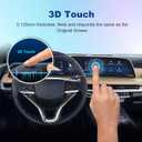 (2pcs) 2024 2025 XT4 Screen Protector for Cadillac XT4 (Luxury/Premium Luxury/Sport) 33-inch Curved LED Display, 2025 XT4 Accessories Anti-scratch High Clarity Protective Film 33"