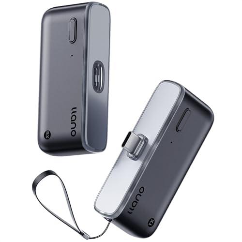 Llano S850 Upgraded Type-C Wireless HDMI Transmitter and Receiver,Ultra 4K Decode Input 1080P@60Hz Output, Plug&Play 5G+2.4G and Audio for Phone/Tablet/Laptop/PC to Monitor/Projector/TV Box (Black)