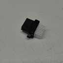 Motoforti Blower Motor Resistor, for Grand Cherokee 2011-2013, Metal, for Vehicle with Automatic Temperature Control, 68079480AA, Black