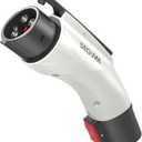 EV Charger Adapter for Tesla to J1772, Up to 60A 250V, IP65, NACS to J1772 Adapter, J1772 EV Charging Adapter Compatible with Tesla Wall Connector/Tesla Destination/Mobile Charger (for J1772 EVs Only) (White)