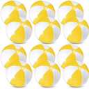 Chitidr 2 Pcs 16'' Beach Ball PVC Inflatable Ball Bulk Blow up Pool Balls for Swimming Pool Summer Hawaiian Tropical Theme Party Favors Decorations Favors Supplies