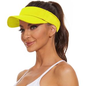 Zando Womens Visor Hats for Women Adjustable Beach Sun Visors for Women Sports Outdoor Unisex Golf Tennis Visor for Men (One Size)