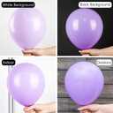 2 x PartyWoo Lavender Balloons 50 pcs 12 Inch Light Purple Pastel Purple Lilac Latex Helium Balloons for Graduation Baby Shower Gender Reveal Birthday Engagement Wedding Party Decorations Purple-Q10