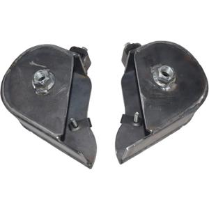 2-Pack Welded-On Upper Trailing Arm Mounts Compatible with Chevy Trailblazer GMC Envoy