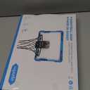 ropoda Indoor Basketball Hoop, Mini Hoop with 7 LED Lights, 3 Modes Scoreboard, Mini Hoop with 4 Balls Over The Door, Basketball Hoop Indoor, Toys Gifts for Kids Adults (Blue)