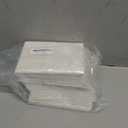 BESTVIP 400 Pack Disposable Paper Napkins, 3-Ply White Dinner Napkins, Soft Bathroom Napkins for Guests, Absorbent Party Napkins Wedding Napkins for Dinners, Kitchen or Events