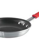 Tramontina Professional 8Inch Non Stick Small Frying Pan, HeavyGauge Aluminum Skillet with Reinforced Nonstick Coating, Red Handle, Dishwasher and Oven Safe