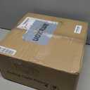 Black Flush Mount Ceiling Light Fixtures, 2-Light Ceiling Mount for Farmhouse with Seeded Glass Lampshade, Industrial Flush Mount Light Fixture Farmhouse for Hallway, Kitchen, Entryway and Foyer