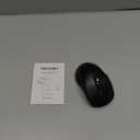 TECKNET Bluetooth Mouse, 4000DPI Wireless Mice for Laptop 2-in-1(BT 5.0/3.0+2.4Ghz) Computer Portable PC Mouse Wireless with USB Receiver for Mac (USB-A+Bluetooth, Black)