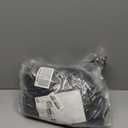 FENTEC 40 Large Pockets Over The Door Shoe Organizer, Mesh Hanging Shoe Organizer Shoe Rack for Closet Mesh Closet Shoe Holder, Over Door Organizer, Shoe Organizer for Wall, Black, 1 Pack