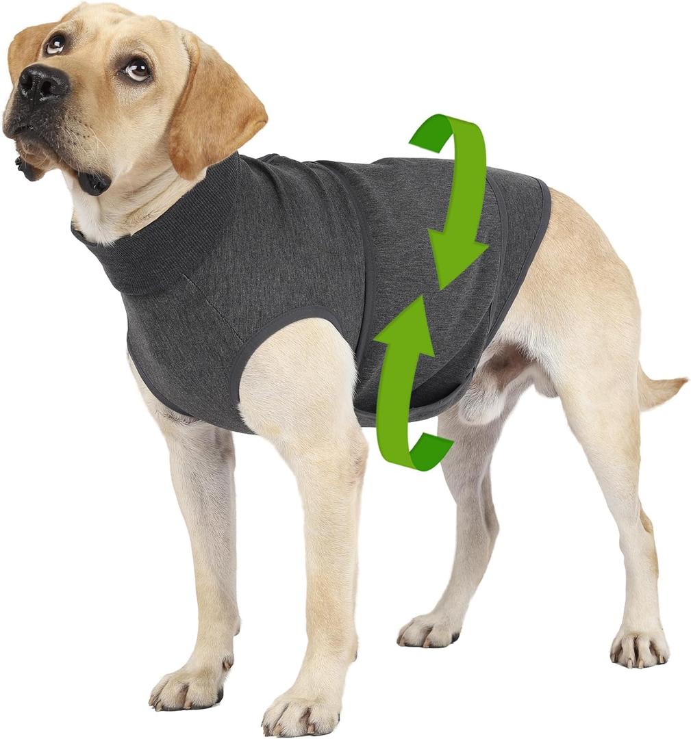 Dog Anxiety Vest, Skin-Friendly Thunder Jacket for Dogs, Dog Calming Shirt for Thunder, Fireworks, Vet Visits and Separation - Keep Pet Calm Without Medicine & Training, Anti Anxiety for Dogs (X-Large)