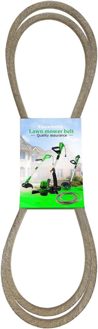 Youxmoto Lawn Mower Deck Blade Drive Belt 1/2"x99" fits for MTD 754-0440 954-0440, for Toro 94-4291, for MTD 600 Series Riders with 46" Deep Deck Made with Aramid Cord