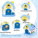 Montessori Toys for 1 Year Old Boy Gifts, 12-in-1 Musical House Educational Baby Toddler Boy Toy Age 1-2, First Birthday Easter Gift for Boy Girl 6-12 12-18 6-24 Months, Blue