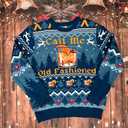 Call Me Old Fashioned Ugly Christmas Sweater – Ugly Christmas Sweater for Men 2025 – Xmas Knitted Sweaters - Xmas Knit Sweatshirt for Men, Women - Gifts for Christmas - Holiday Outfit (XL)
