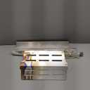 Genesis Grill Parts for Weber E310 E320 E330 EP310 EP320 EP330, 17.5 Flavorizer Bars 7620 Heat Deflector 7622 Burner Tube 62752 for Weber Genesis 300, Grill Replacement Parts for Weber Accessories (Silvery-Repair Set)