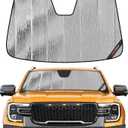 Pigenius Windshield Sun Shade for Ford Ranger 2024-2026 Front Window Sunshade - AstraGuard