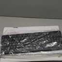 Wireless Keyboard and Mouse Combo, Full Size Silent Ergonomic Keyboard and Mouse, Long Battery Life, Optical Mouse, 2.4G Lag-Free Cordless Mice Keyboard for Computer, Mac, Laptop, PC, Windows (Black)