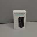 Tire Inflator Portable Air Compressor, 180PSI Cordless Air Pump with Digital Gauge, LED Light and Auto Shut-Off Function, 3X Faster Air Compressor for Car, Motorcycle, Bicycle, Ball (Dark Black)