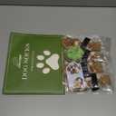 EXPAWLORER Dog Socks to Prevent Licking Paws,Dog Shoes for Hot Pavement,4 Pcs Double Sided Anti Slip Dog Socks with Grippers,Dog Booties for Small Medium Large Senior Dogs,British Style,Khaki S