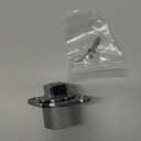 NRC&XRC Stainless Steel 316 Marine Grade Boat FIT 1-1/4IN Hole Garboard Drain Plug W/Screws&O Ring