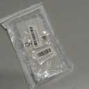 Abbery for Samsung Galaxy Z Flip 7 Case Cute Clear with Holographic Seashell Design Bling Glitter Sparkle Aesthetic Protective Shockproof Women Girly White Aurora Holo Conch Case for Galaxy Z Flip 7