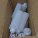 Made in USA 14-pack Plastic Squeeze Bottles for Sauces - 16oz Condiment Squeeze Bottles for Liquids, BPA Free Squirt Bottles with Cap - Ketchup, Syrup, Oil, Dressings, Honey & Arts and Crafts