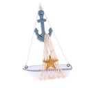 Mini Wooden Sailing Boat, Decoration