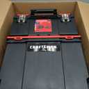 CRAFTSMAN 19-in. 3-in-1 Rolling Tool Box with Wheels, Red, Plastic, Lockable (CMST18614)