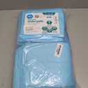 MED PRIDE Disposable Chux Pads 23in X 36in, Super Absorbent Bed Pads for Incontinence, Underpads for Adults, Kids, Pets (50 Count (Pack of 1) Blue/White)