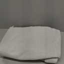 MIULEE 100% Blackout Linen Curtains for Bedroom, Ivory Solid Luxury Decor Thermal Insulation Room Darkening Drapes for Living Room Nursery Back Tab Rod Pocket 42 x 84 Inches, 2 Panels