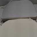 Battilo Chair Cushions for Dining Chairs with Ties, Kitchen Chair Pad with Non-Slip Backing and Removable Cover, Indoor/Outdoor Dining Seat Cushion, 16"x16"x2", Set of 4, Beige