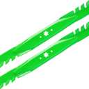 942-04308-X Lawn Mower Blade Set Replace OEM 942-04308 942-0616 742-0616 942-04126 Compatible with Cub Ca det MTD Troy Bi lt 42'' Cut Deck for RZT42 LTX1042KW XT2-LX42 TB42 T105 2 PCS