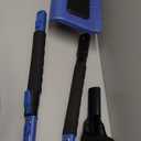 EcoNour 49" Snow Broom with Ice Scraper for Car Windshield & Windows | Scratch Free Snow Brush for Cars, Trucks & SUVs | Long Head Snow Rake Remover Perfect for Home and Car Roof