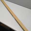 Frameless Shower Door Support Bar, Stainless Steel Wall-to-Glass Support Arm to Fixed Shower Glass Panel, for 1/4"-3/8" (6-10 mm) Door, 180 Pivot & Stow-Flat Mode (Brushed Nickel, 51.2-inch(1300mm))