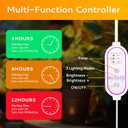 210 LED Grow Lights for Indoor Plants Full Spectrum, LED Plant Light with Stand, Adjustable Height, Plant Grow Lights with Auto 4/8/12/H Timer for Indoor Tall Plants.