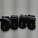 QUMY Dog Shoes for Large Dogs, Medium Dog Boots & Paw Protectors for Winter Snowy Day, Summer Hot Pavement, Water-Resistant in Rainy Weather, Outdoor Walking, Indoor Hardfloors Skid-Resistant Sole (Size 8: 3.0''x3.3"(W*L) (Pack of 4))