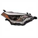 For 2014 2015 2016 Corolla Headlight Assembly, W/Bulbs Headlamp Set Front Right Headlights Replacement (R)