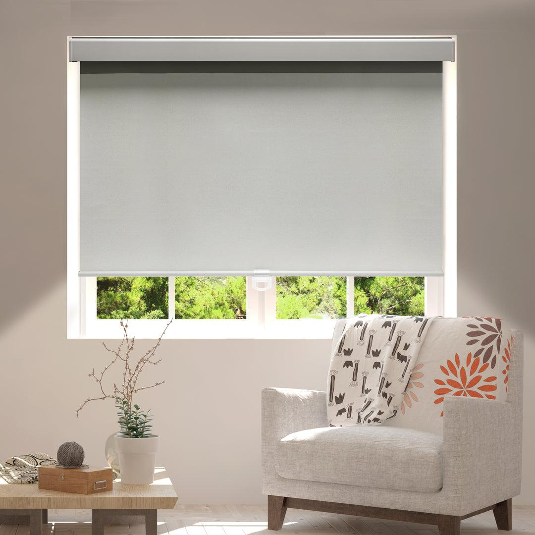 Full Blackout Fabric Covered Roller Shade 68"x72"