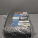 Large Waterproof Tarp - Heavy Duty 10 Mil Thick Poly Tarpaulin Ideal for Canopy Tents, Boats, RV or Pool Covers - Multipurpose Protective Tarps with Grommets for Indoor and Outdoor Use | 20' x 30' (.Silver-medium Weight Protection)