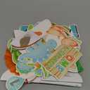 Funmemoir Dinosaur First Birthday Decorations Boy - 8pcs Dinosaur Honeycomb Centerpieces, One a Saurus Dino Birthday Table Toppers for Roar Im 1 Jungle Safari Animal 1st Bday Party